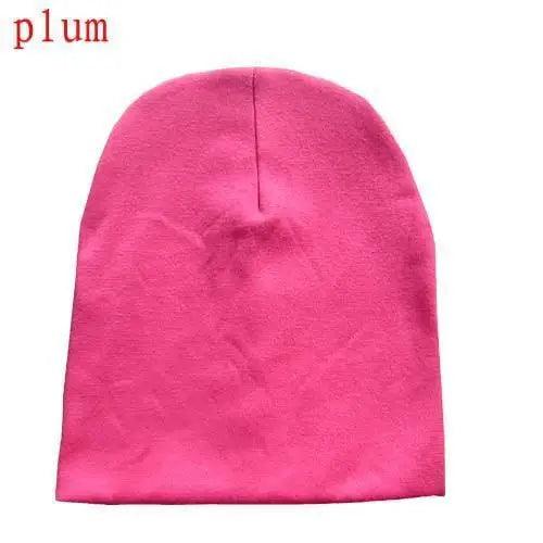 New Trendy  Baby Street Dance Hip Hat Cotton Spring Autumn Toddler Cap Scarf For Boys Girls Winter Warm Solid Color Children Hat Men's Winter Hat Warm Orange Yellow Red Blue Black Knitted Casual Hat Stevvex