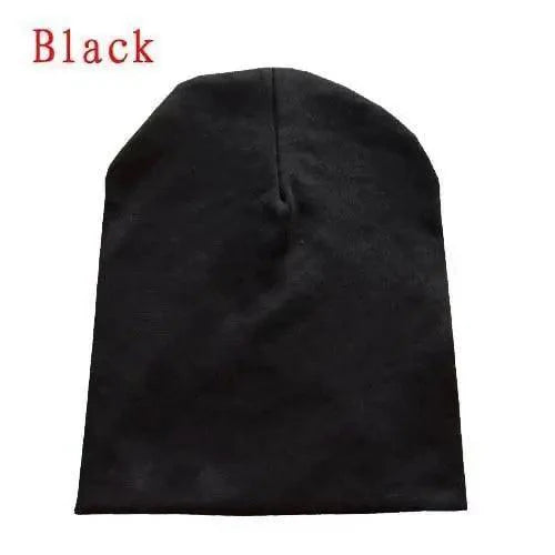 New Trendy  Baby Street Dance Hip Hat Cotton Spring Autumn Toddler Cap Scarf For Boys Girls Winter Warm Solid Color Children Hat Men's Winter Hat Warm Orange Yellow Red Blue Black Knitted Casual Hat Stevvex