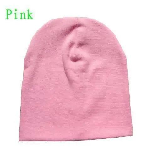 New Trendy  Baby Street Dance Hip Hat Cotton Spring Autumn Toddler Cap Scarf For Boys Girls Winter Warm Solid Color Children Hat Men's Winter Hat Warm Orange Yellow Red Blue Black Knitted Casual Hat Stevvex