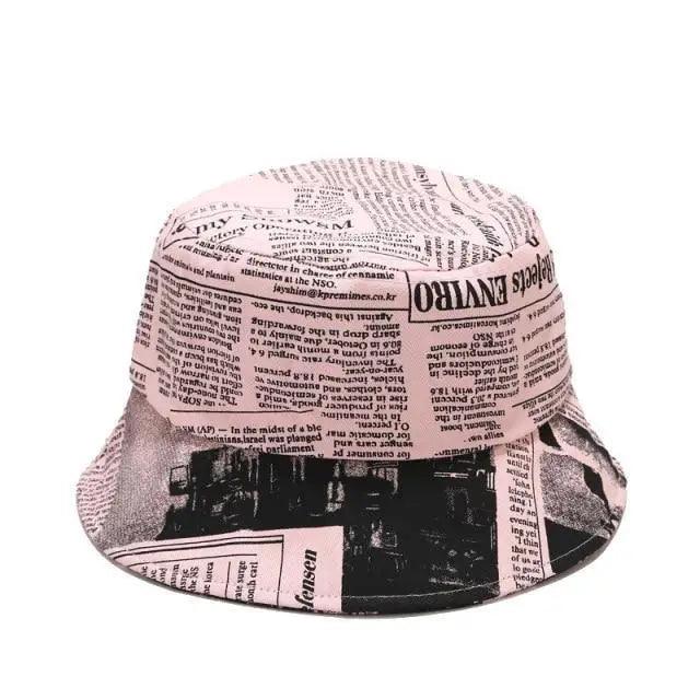 New Trendy Summer Bucket Hats For Women Men's Panama Hat Double-sided Panama Sun Fishing Hat Fisherman Cap for Boys/Girls Stevvex