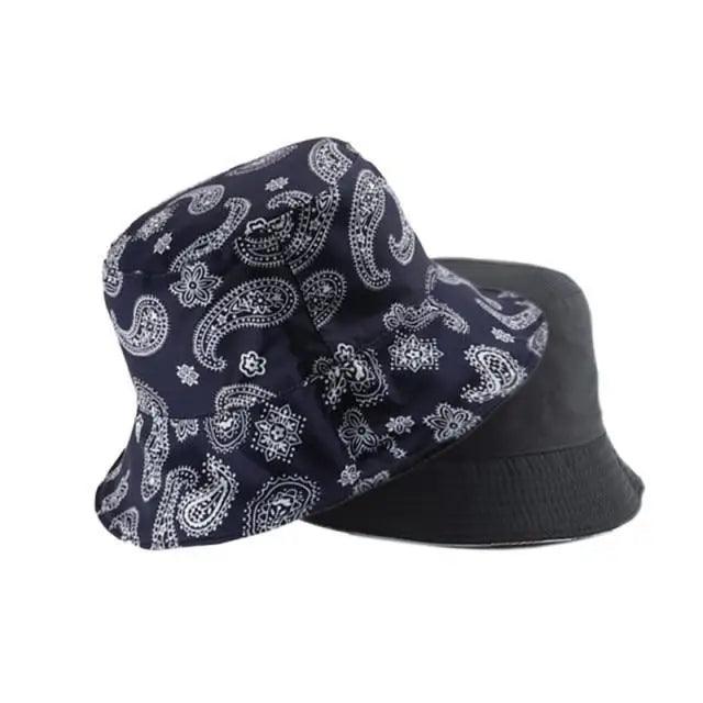 New Trendy Summer Bucket Hats For Women Men's Panama Hat Double-sided Panama Sun Fishing Hat Fisherman Cap for Boys/Girls Stevvex