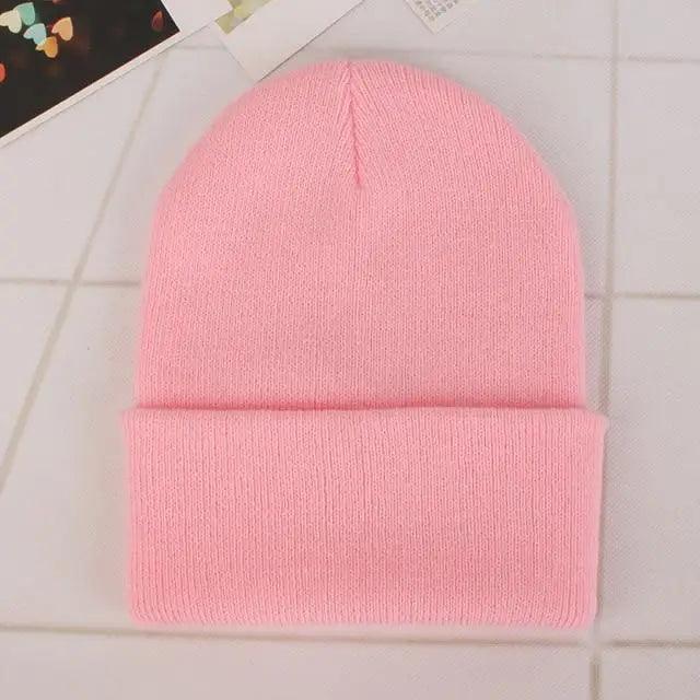 New Winter Hats for Women Men Beanies Knitted Solid Cool Hat Girls Autumn Female Beanie Warm Bonnet Casual Cap For Winter  Knitted Autumn Winter Cap Warm Elastic Winter Women and Men Hat Stevvex