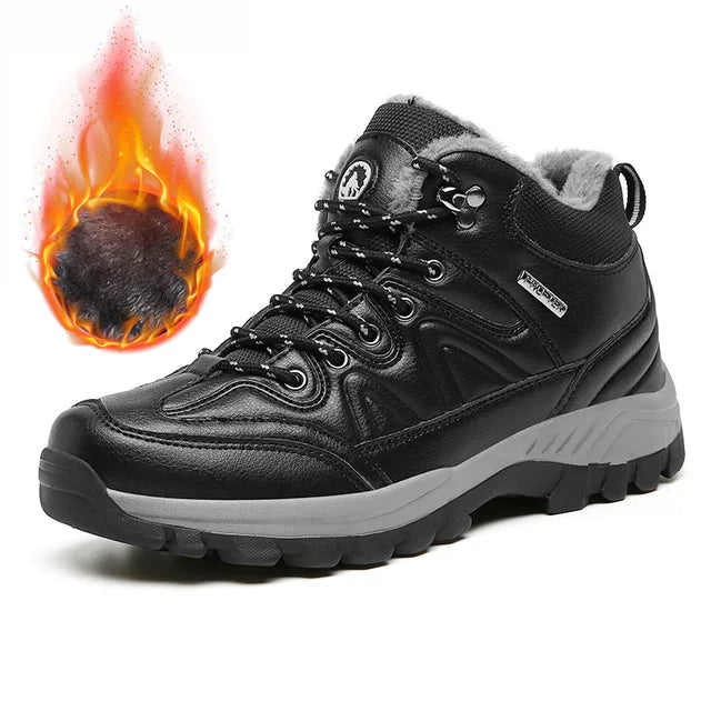 New winter sports shoes for men, outdoor shoes with plush insulation, cotton shoes, lightweight hiking shoes, oversized hiking shoes V.I.P Digital Presence