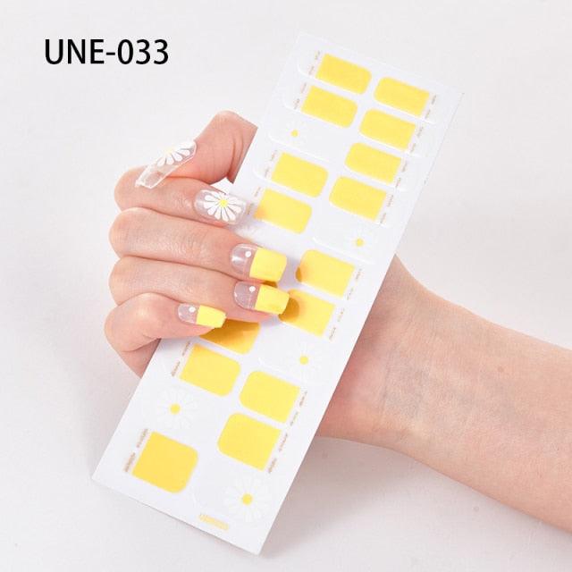 New Year Nail Art Decoration Sticker Manicure French Shiny Sequins Nail Polish Strips Wraps Accessories Manicure Nail Art Stickers French Tip Guides Stickers French Nail Stickers Form Fringe Guides for Decoration Stencil Tools