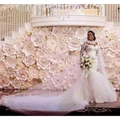Off the Shoulder Long Sleeves Mermaid White Wedding Dress