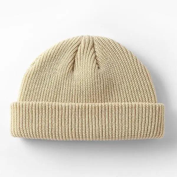 Outdoor Warm One Size Comfortable Short Style Cap Unisex Autumn Cap For Men And Women Soft Beanies Stevvex