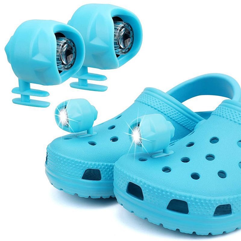 Plastic Rechargeable Headlights for Croc Hole Shoe Light Camping Footstep Shoe Light V.I.P Digital Presence