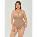 Plus Size Ultra Firm Control Body Shaper Swimsuit