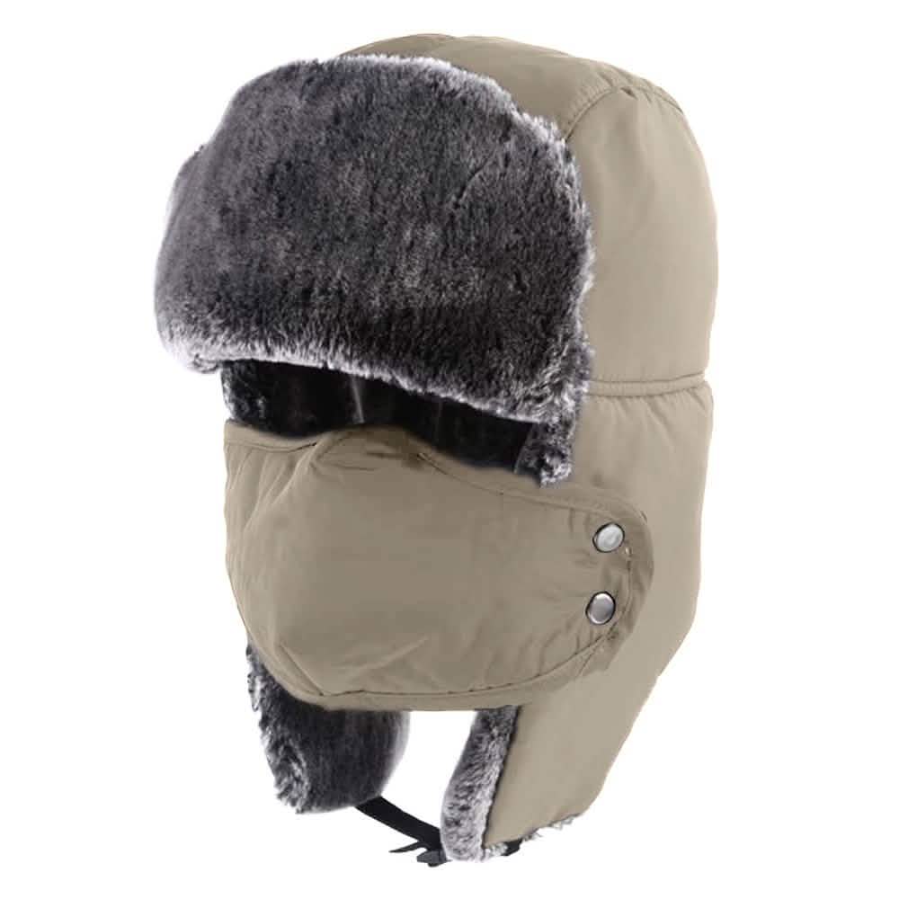 Polar Fleece Hat with Removable Face Mask DailySale