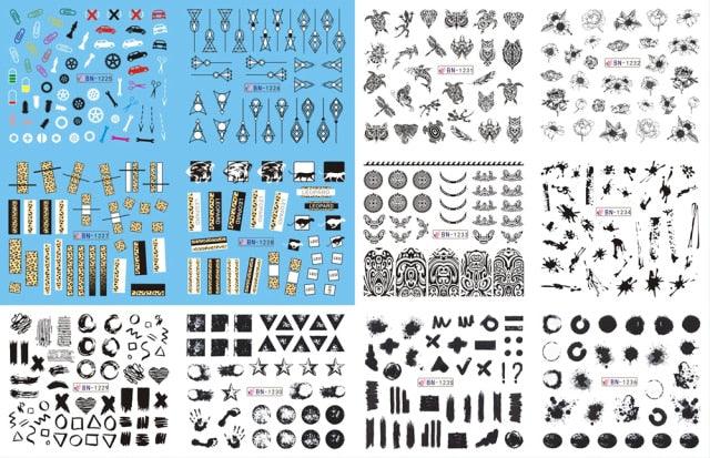 Pop Art Nail Stickers Sexy Girl Designs Comics Water Transfer Decals Manicure Lips Nail Art Decorations Slider Nail Art Stickers Decals Nail Art Supplies Valentines Day 3D Self-Adhesive Nail Decorations Accessories Women Girls Manicure Decorations
