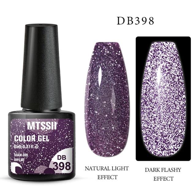Popular Cat Eye Gel Nail Polish Magnetic Colorful UV Rainbow Gel Fashion Charming Effect Modern Design