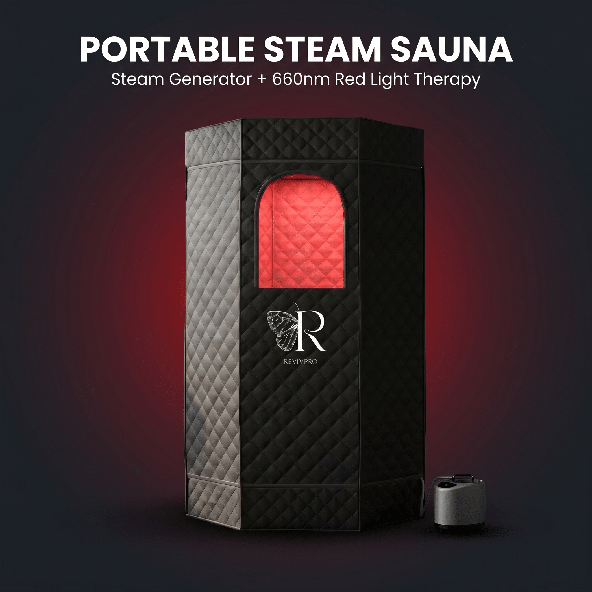 Red Light Therapy Sauna · Half Price of $399 SaunaPro | RevivPro RevivPro