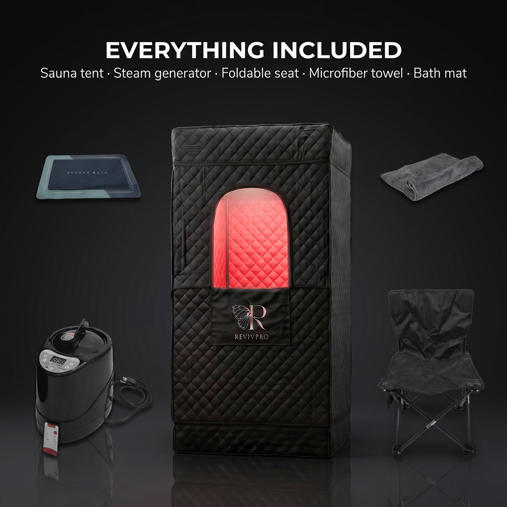 Portable Steam Sauna Box with Steamer RevivPro