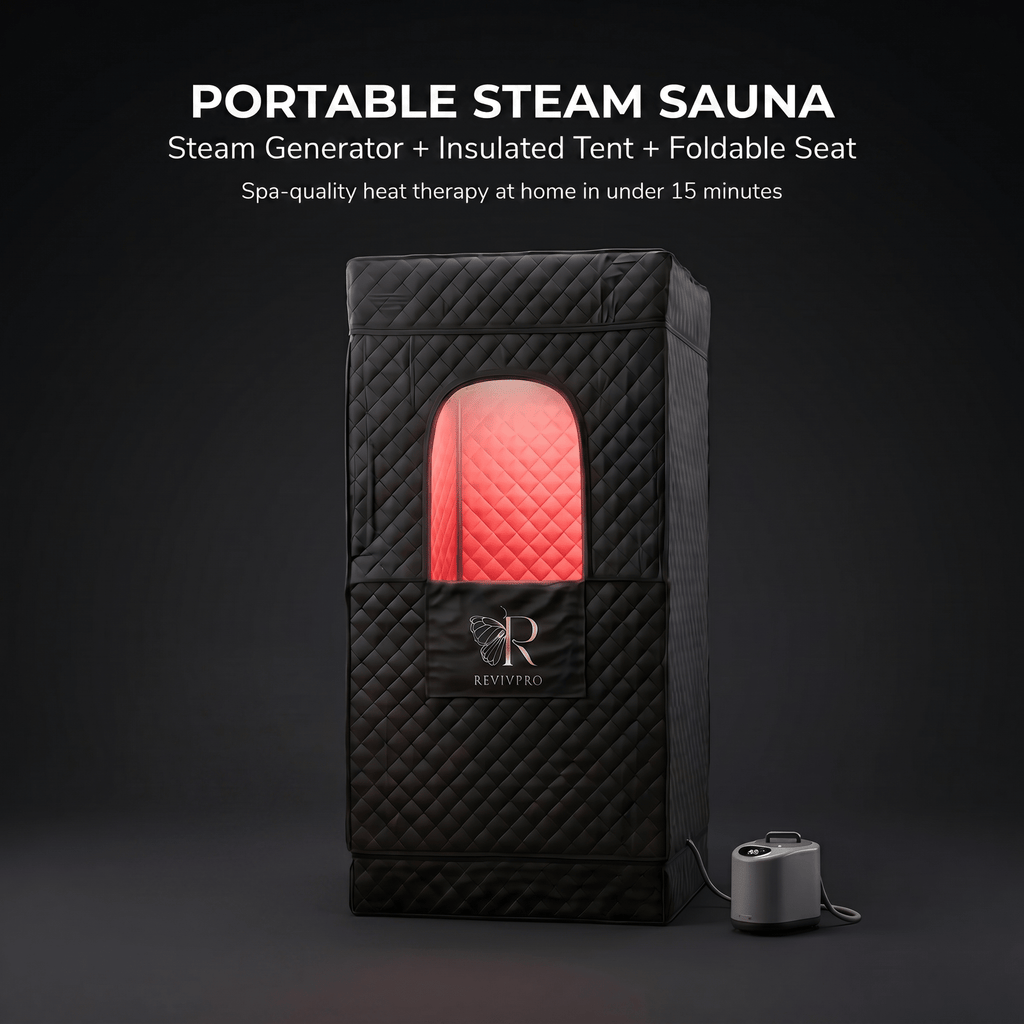 Portable Steam Sauna Box with Steamer RevivPro