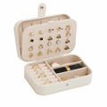 Small Jewelry Organizer Box Travel Case for Rings and Earrings Dashing Nova
