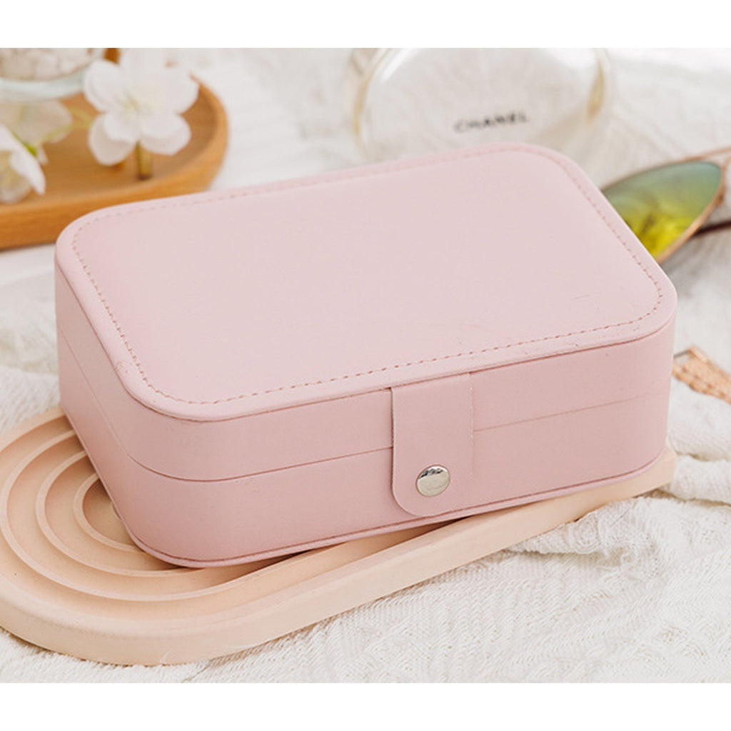 Small Jewelry Organizer Box Travel Case for Rings and Earrings Dashing Nova
