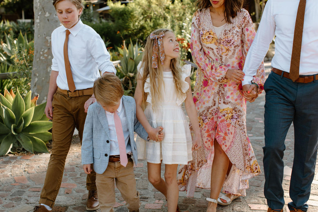 Tan Saddle - Boys Tie Boon Ties