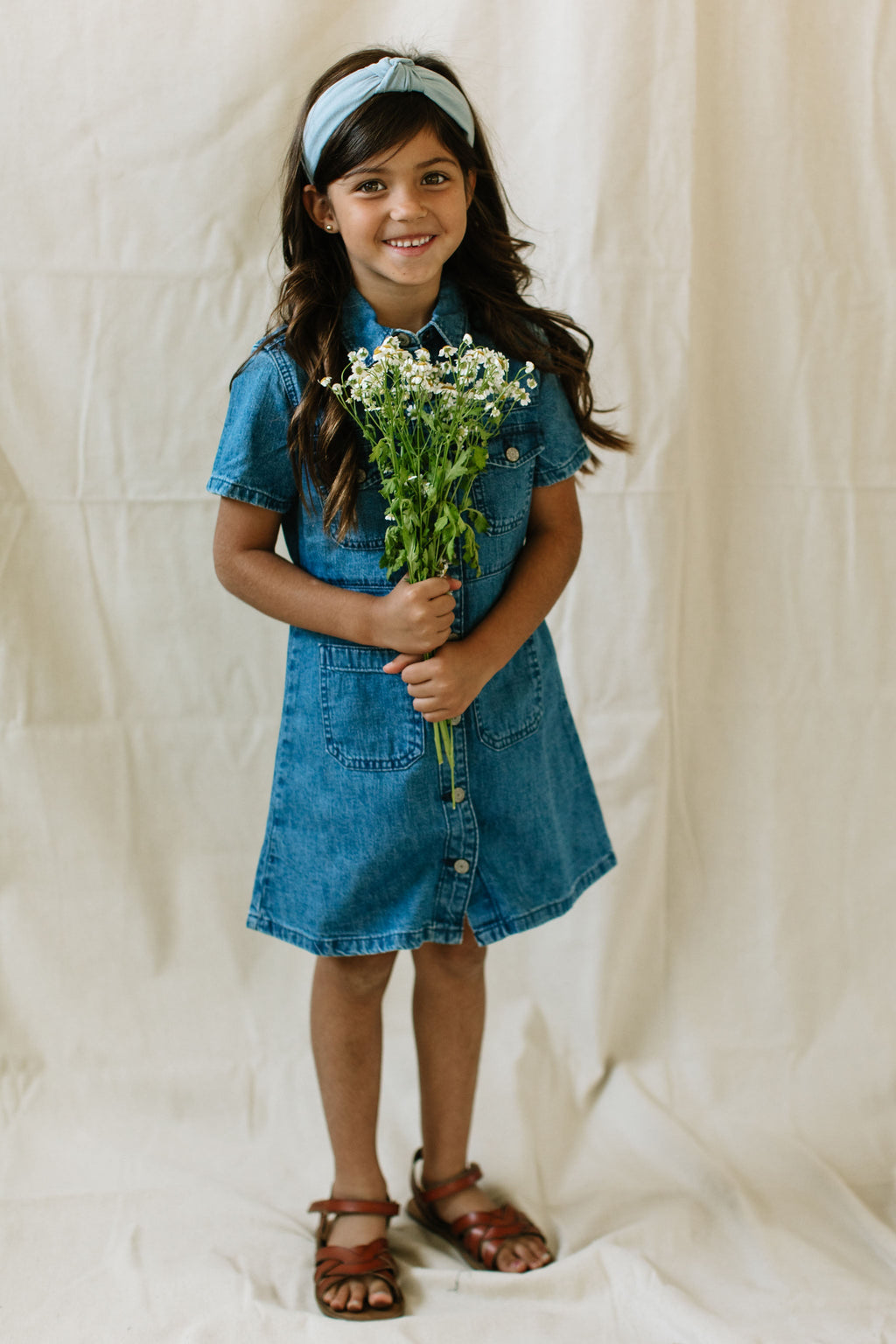 Powder Blue - Headband Boon Ties
