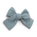 Powder Blue - Petite Hair Bow Boon Ties