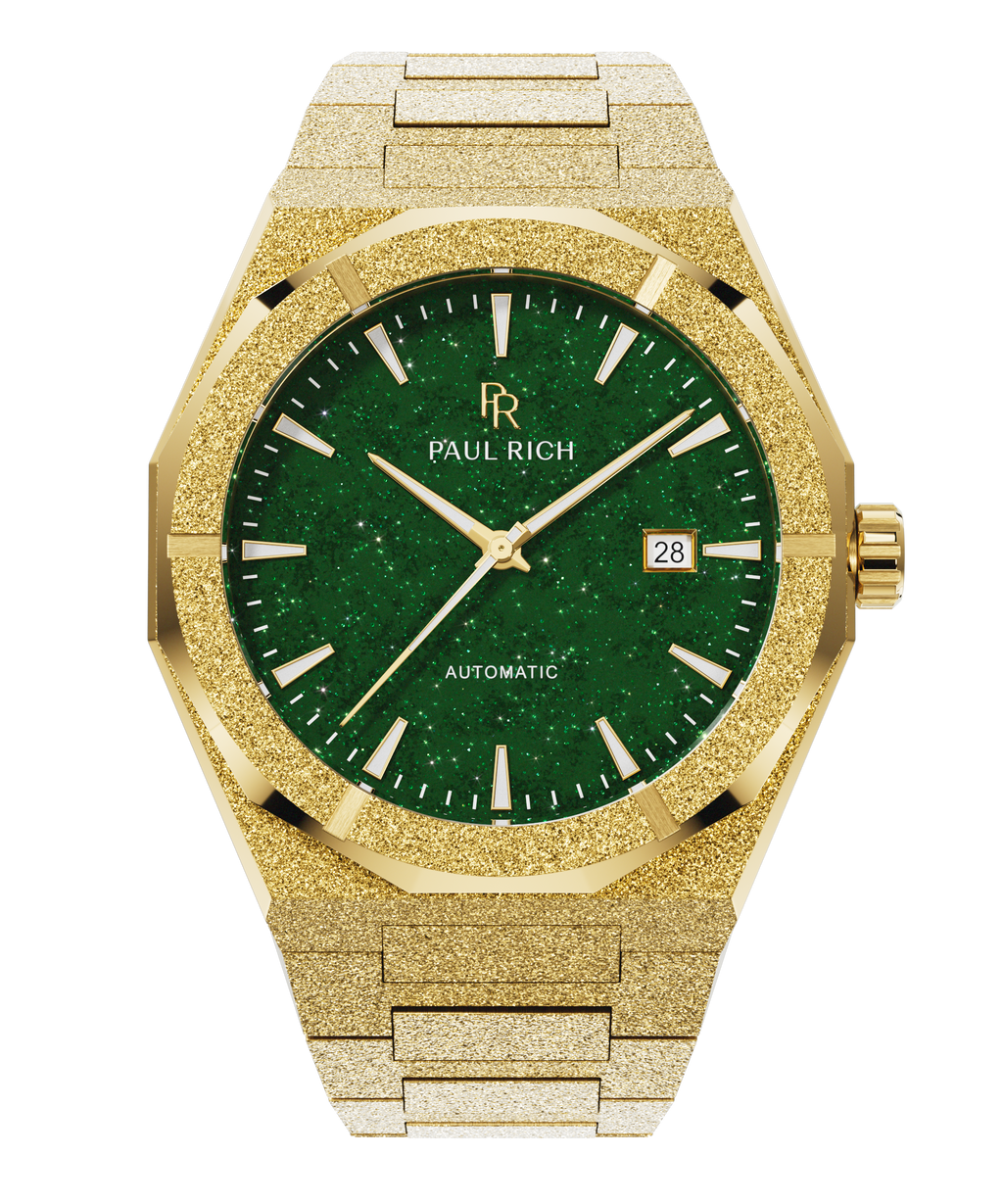 Frosted Star Dust II Gold Green Paul Rich US