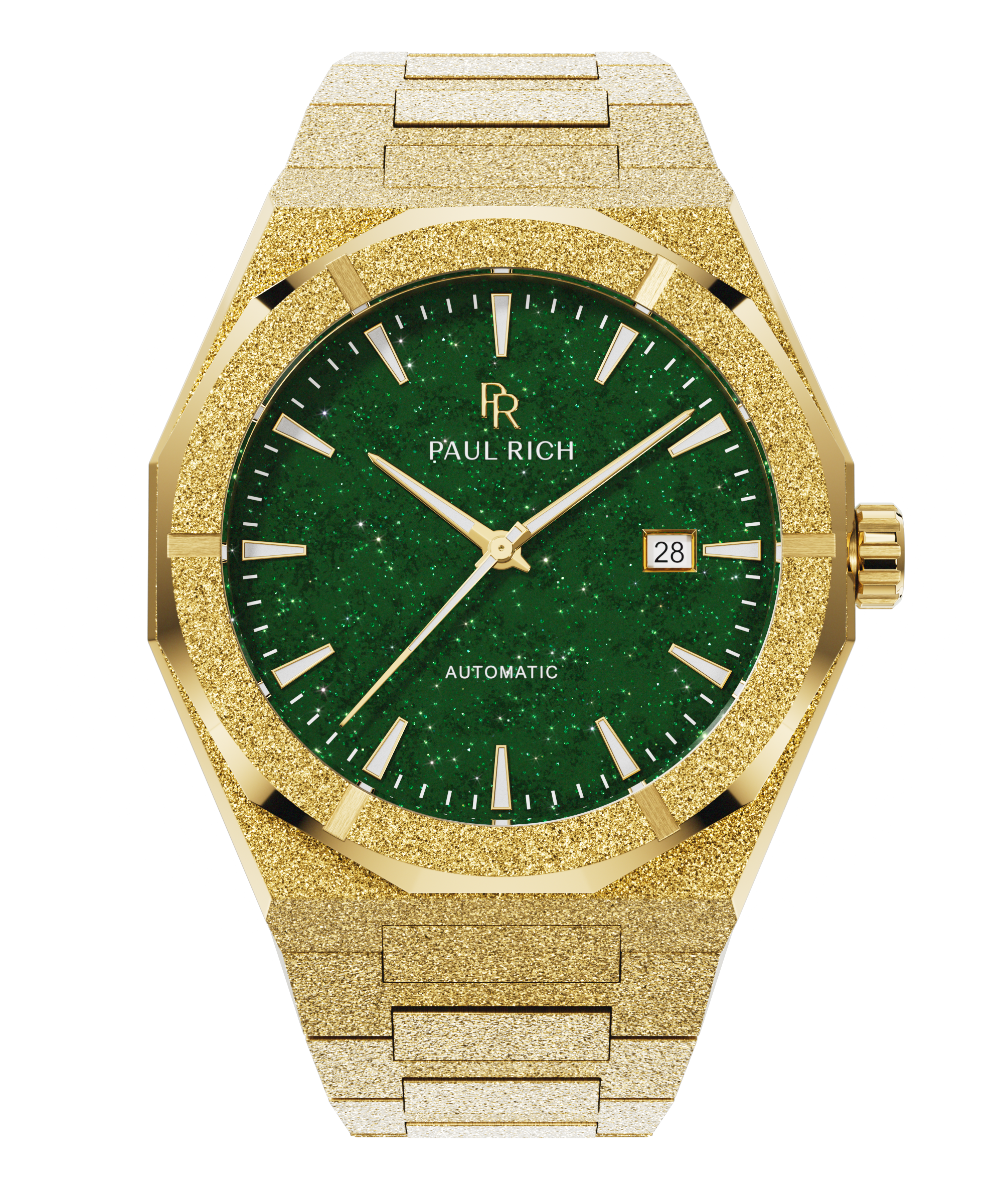 Frosted Star Dust II Gold Green Paul Rich US