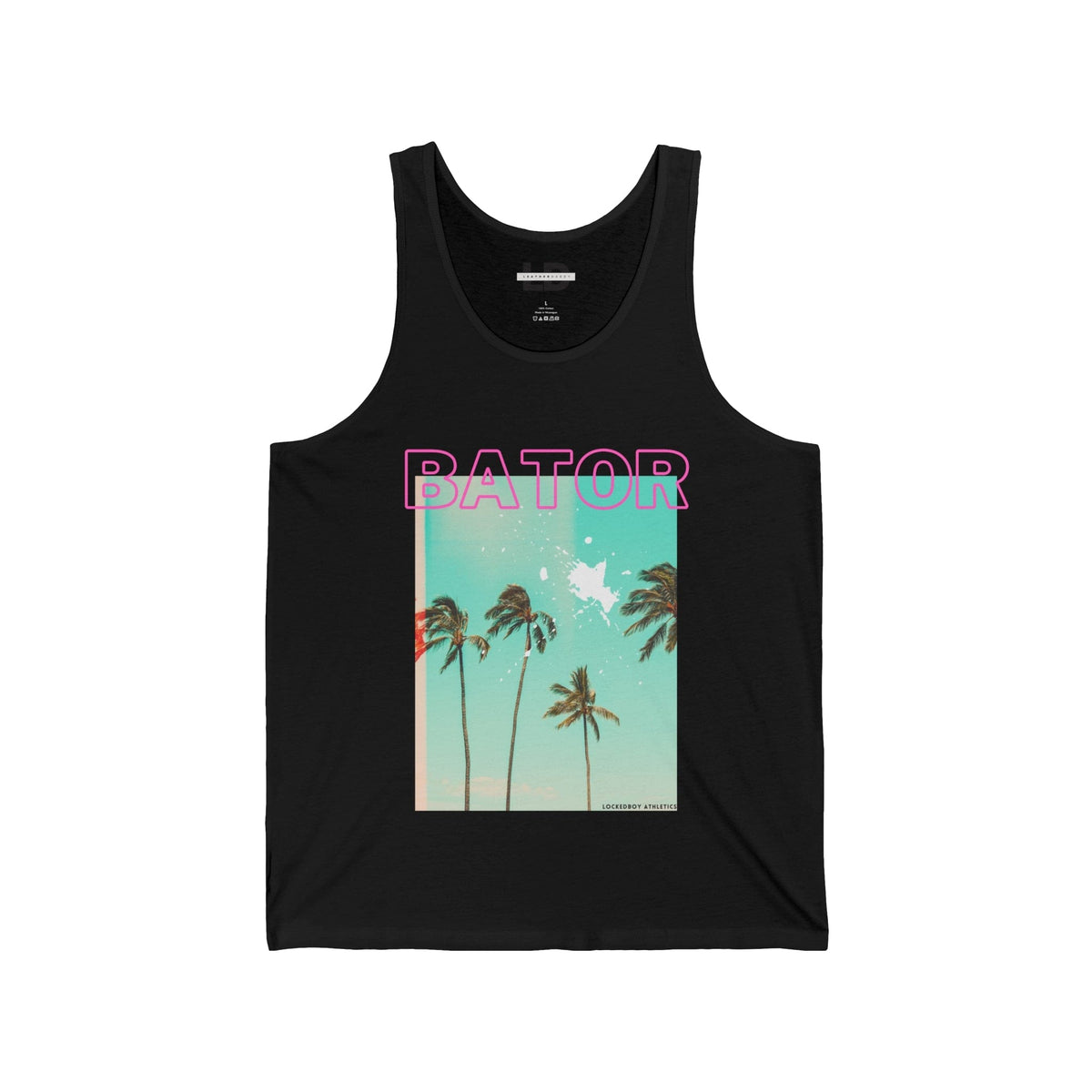 Bator Palm Tank Top - B8rBrand LeatherDaddy Skin Co.