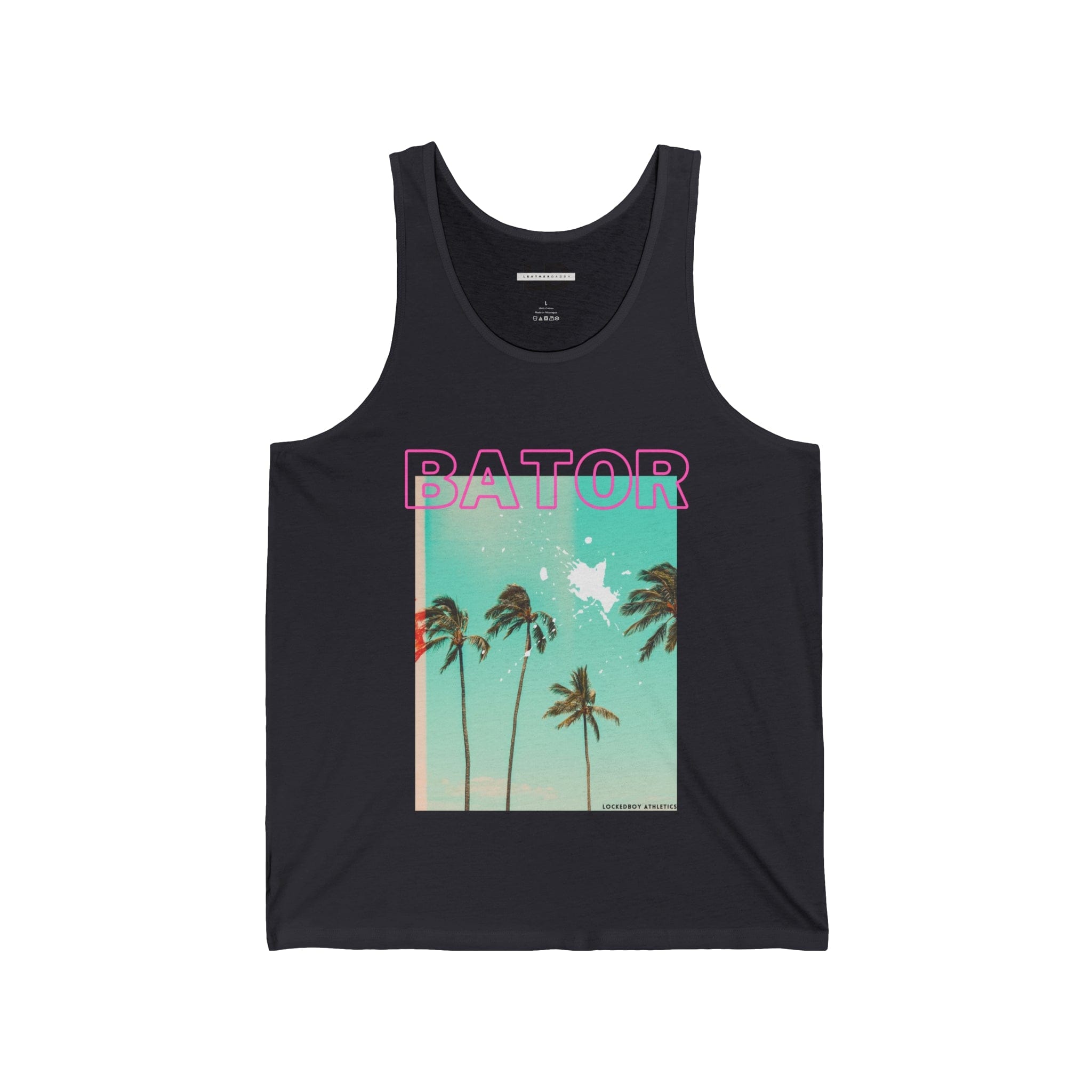 Bator Palm Tank Top - B8rBrand LeatherDaddy Skin Co.