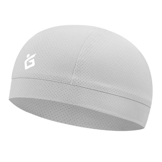 Cooling Skull Cap Breathable Sweat Wicking Cycling Running Hat Cap Odorless And Sweat-Absorbent Sweat-Absorbent No Discoloration Cycling Caps for Men Women Windproof Cycling Hat with Sun Visor Under Helmet Liner Black Stevvex