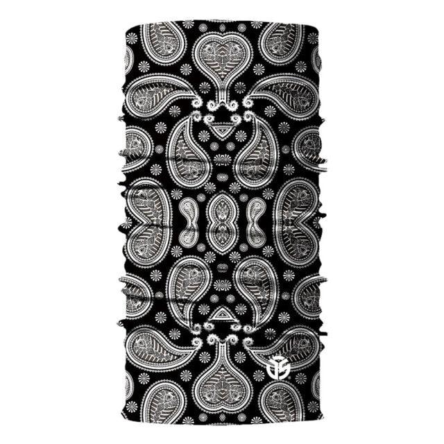 Summer Cool Printed Half Mask Bandana Face Cover Neck Gaiter Bike Outdoor Sport Fishing Cycling Ski Hiking Tube Scarf Men Women  Headband Scarf Military Shamash Tactical Desert Keffiyeh Head Neck Scarf Neck Gaiter Headwear for Men Women Stevvex