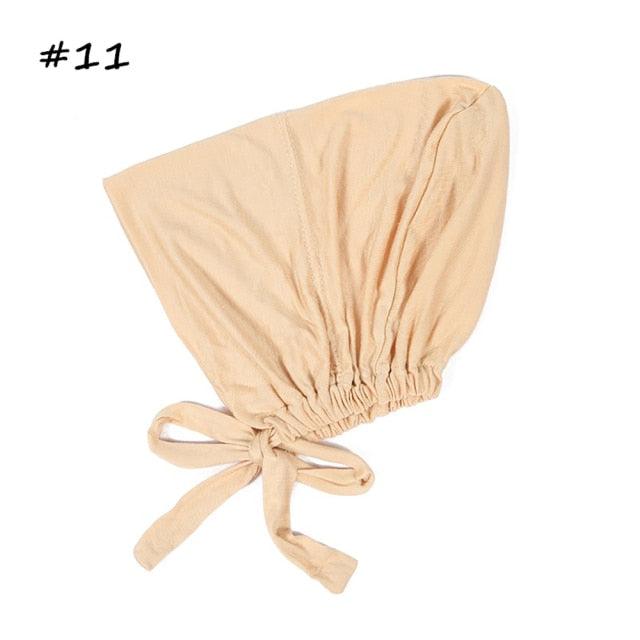 Fashion Modal Under Scarf  Hijab Turban Cap Cotton With Band Adjustable Inner Hijab cap Muslim Turban Hijab Cap For Women Stevvex