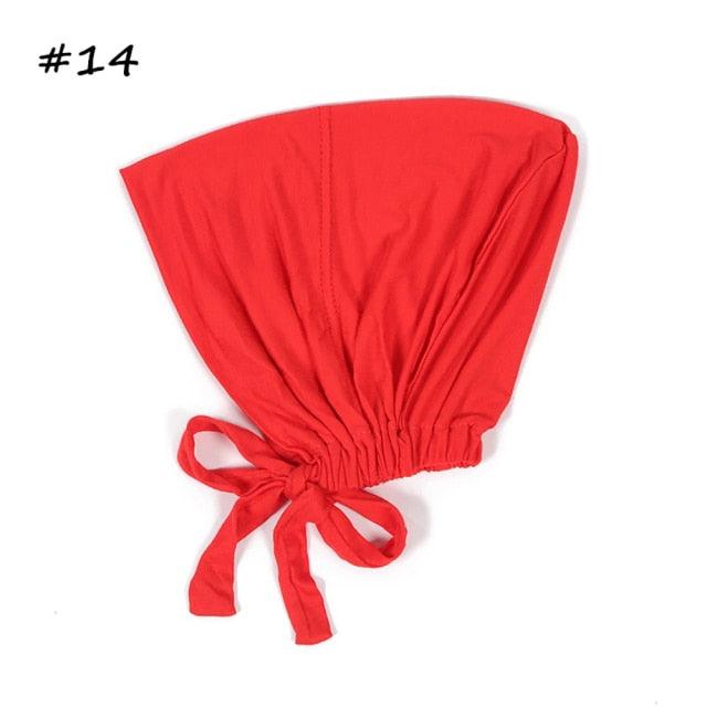 Fashion Modal Under Scarf  Hijab Turban Cap Cotton With Band Adjustable Inner Hijab cap Muslim Turban Hijab Cap For Women Stevvex