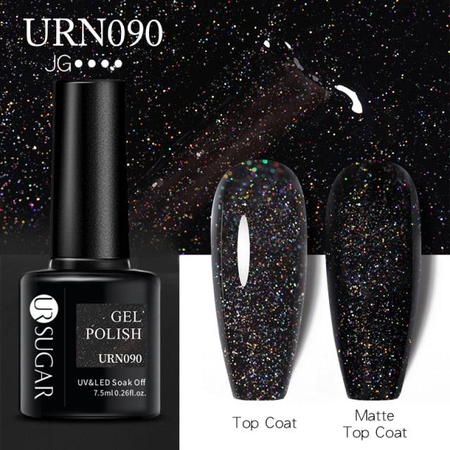 New 2022 Pink Blue Gel Nail Polish UV Color Changing Elegant Luxury Glossy Nail Design For Womens