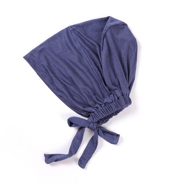 Fashion Modal Under Scarf  Hijab Turban Cap Cotton With Band Adjustable Inner Hijab cap Muslim Turban Hijab Cap For Women Stevvex