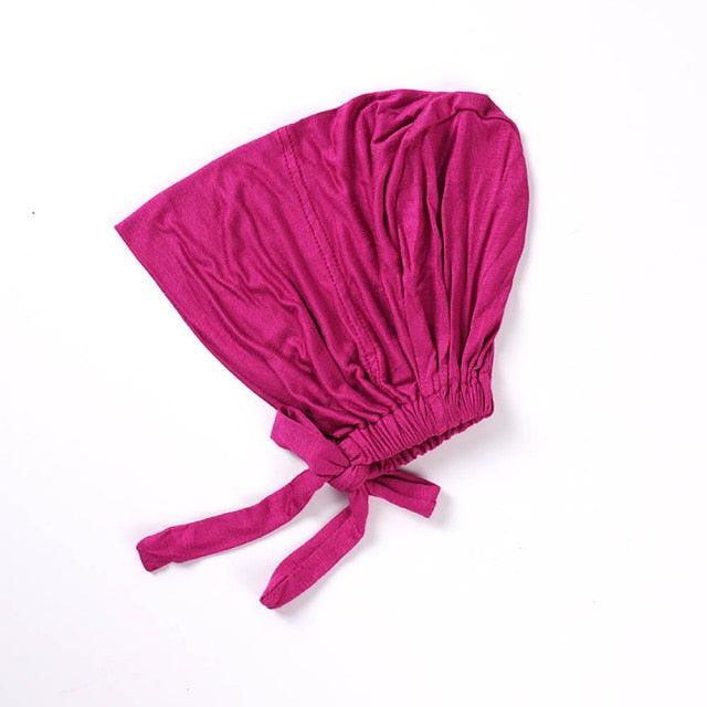 Fashion Modal Under Scarf  Hijab Turban Cap Cotton With Band Adjustable Inner Hijab cap Muslim Turban Hijab Cap For Women Stevvex