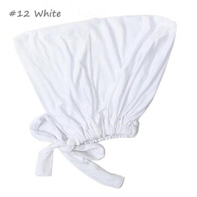 New Soft Modal Muslim Turban Hat Inner Head Wrap Bonnet Under Scarf Hijab Lightweight Caps Elegant Islamic Under Scarf Bonnet Hat Headwrap For Female Stevvex