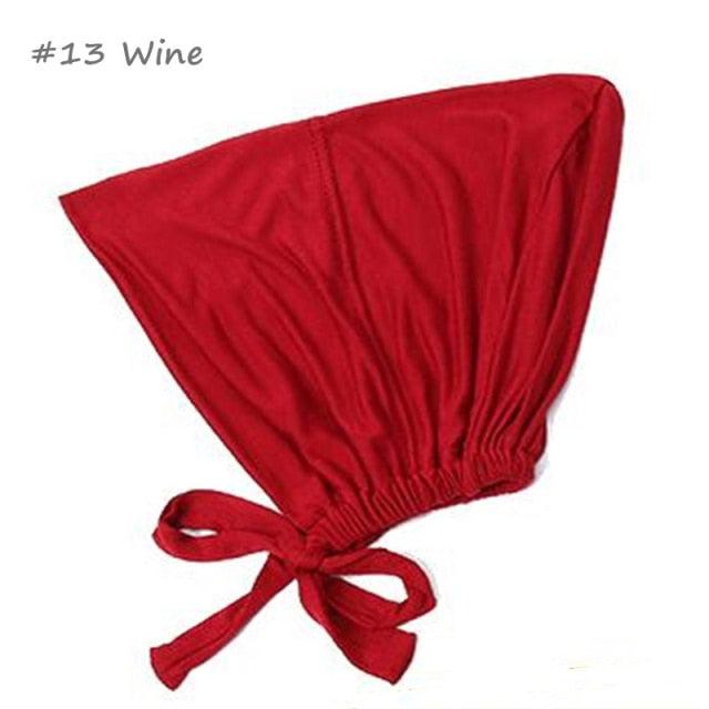 New Soft Modal Muslim Turban Hat Inner Head Wrap Bonnet Under Scarf Hijab Lightweight Caps Elegant Islamic Under Scarf Bonnet Hat Headwrap For Female Stevvex