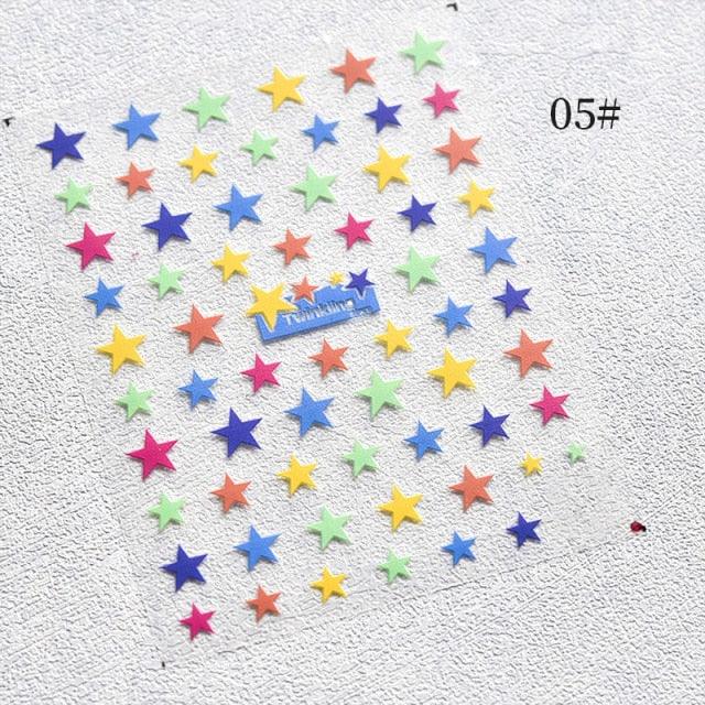 Nail Art 3D Stickers Black White Gold Love Hearts Pattern Nail Decals Manicures Nails Design Adhesive Wraps Tip Decoration Manicure Woman Decoration Nail Art Nail Ornament Self Adhesive Nail Decals Colorful Nail Sticker Jewelry Design For Nails Sliders