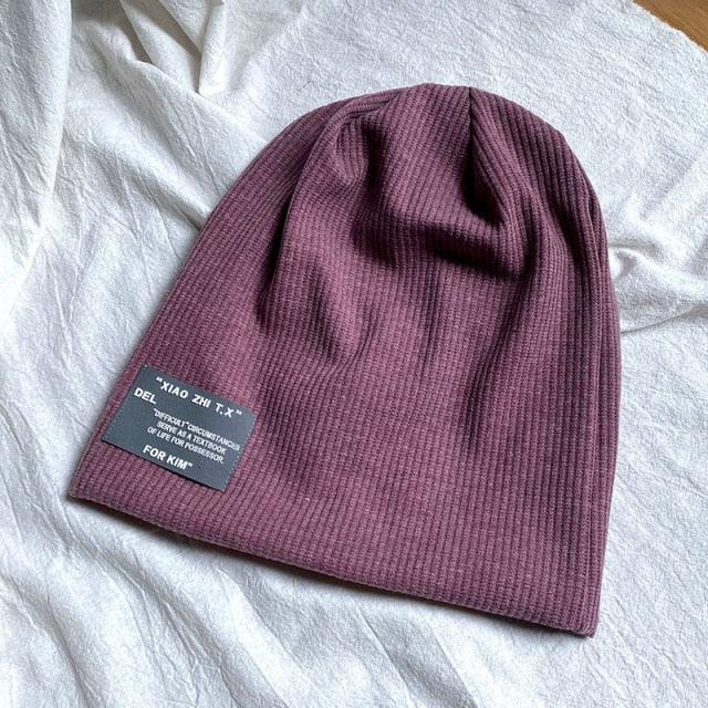 Unisex Beanie Hats Autumn Comfortable Cotton Hat  Men Retro Knitted Hat Women Balaclava Sports Kerchief Bobble Hat  Spring Knit Slouchy Lightweight Knit Hat Slouch Cap Casual Box Skellies Beanies Thin Bonnet Cap Autumn Casual Beanies Hat Stevvex