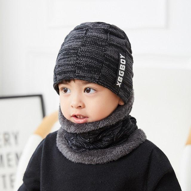 Winter Scarf Hat Set Outdoor Sport Warm Beanies Hat For Men Knitted Hats Bandana Hiking Camping Kid Neck Warmer Cap Neck Gaiter Winter Knitted Beanie Scarf Men Hat Neck Warmer Gaiter Face Cover Winter Beanie Hat Scarf Set Fleece Lined Skull Cap Winter Hat Stevvex