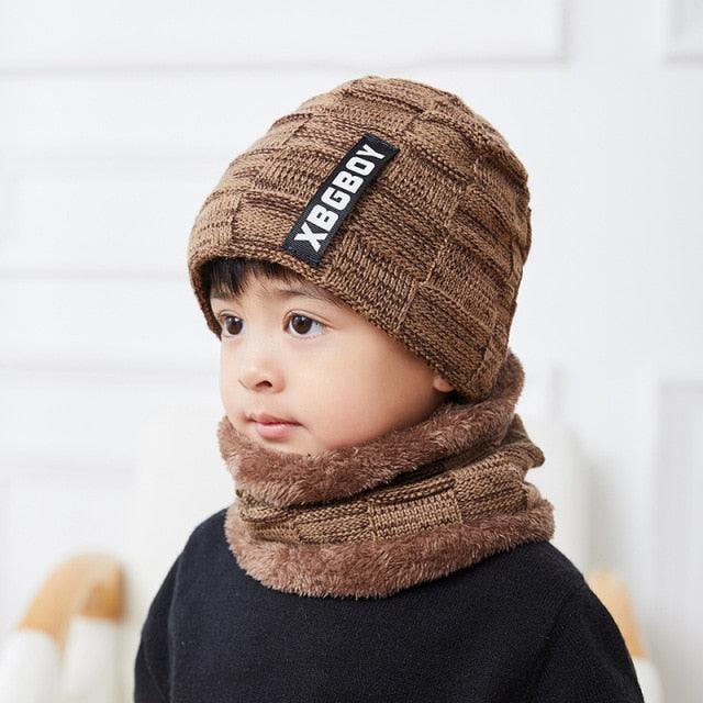Winter Scarf Hat Set Outdoor Sport Warm Beanies Hat For Men Knitted Hats Bandana Hiking Camping Kid Neck Warmer Cap Neck Gaiter Winter Knitted Beanie Scarf Men Hat Neck Warmer Gaiter Face Cover Winter Beanie Hat Scarf Set Fleece Lined Skull Cap Winter Hat Stevvex
