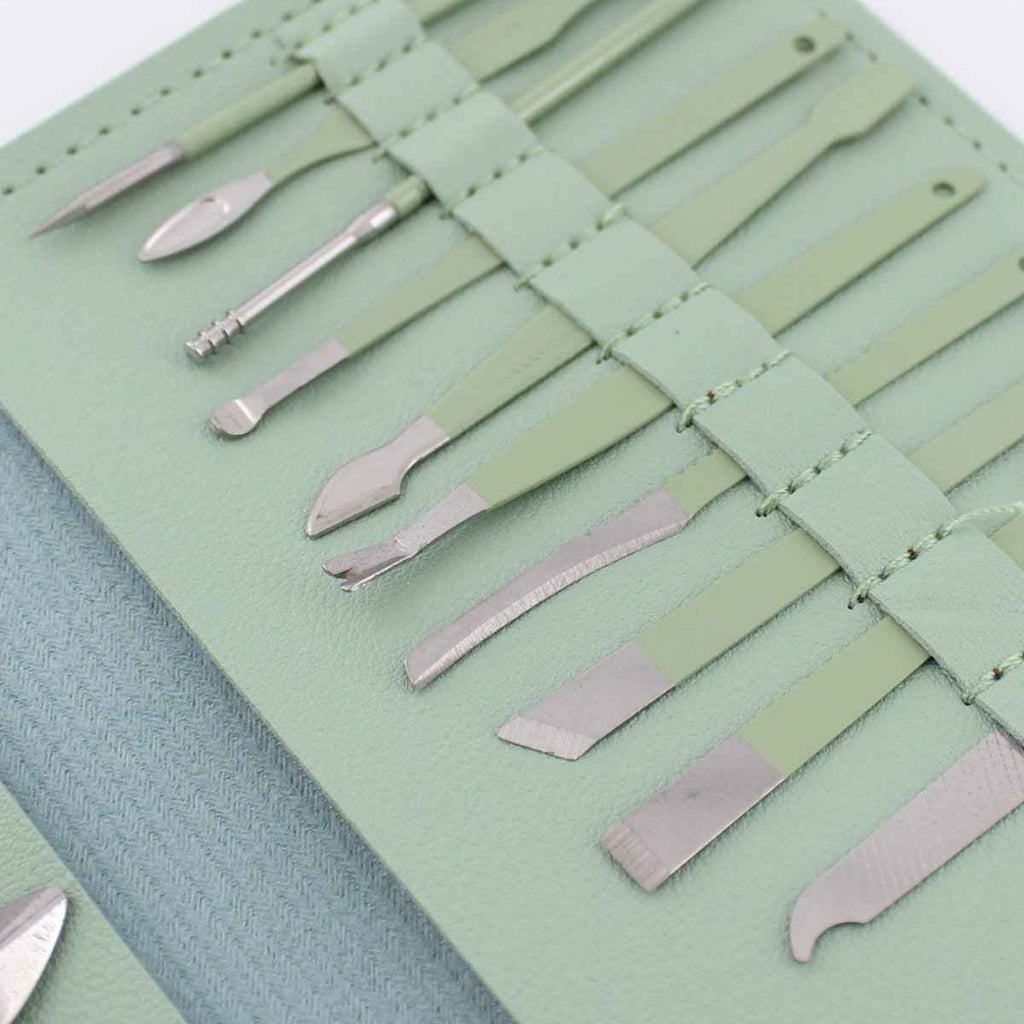 Nail Clippers Pedicure Kit – 16-Piece Grooming Set with Case Dashing Nova