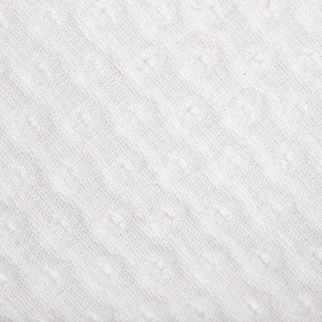Quilted White - Knotted Headband