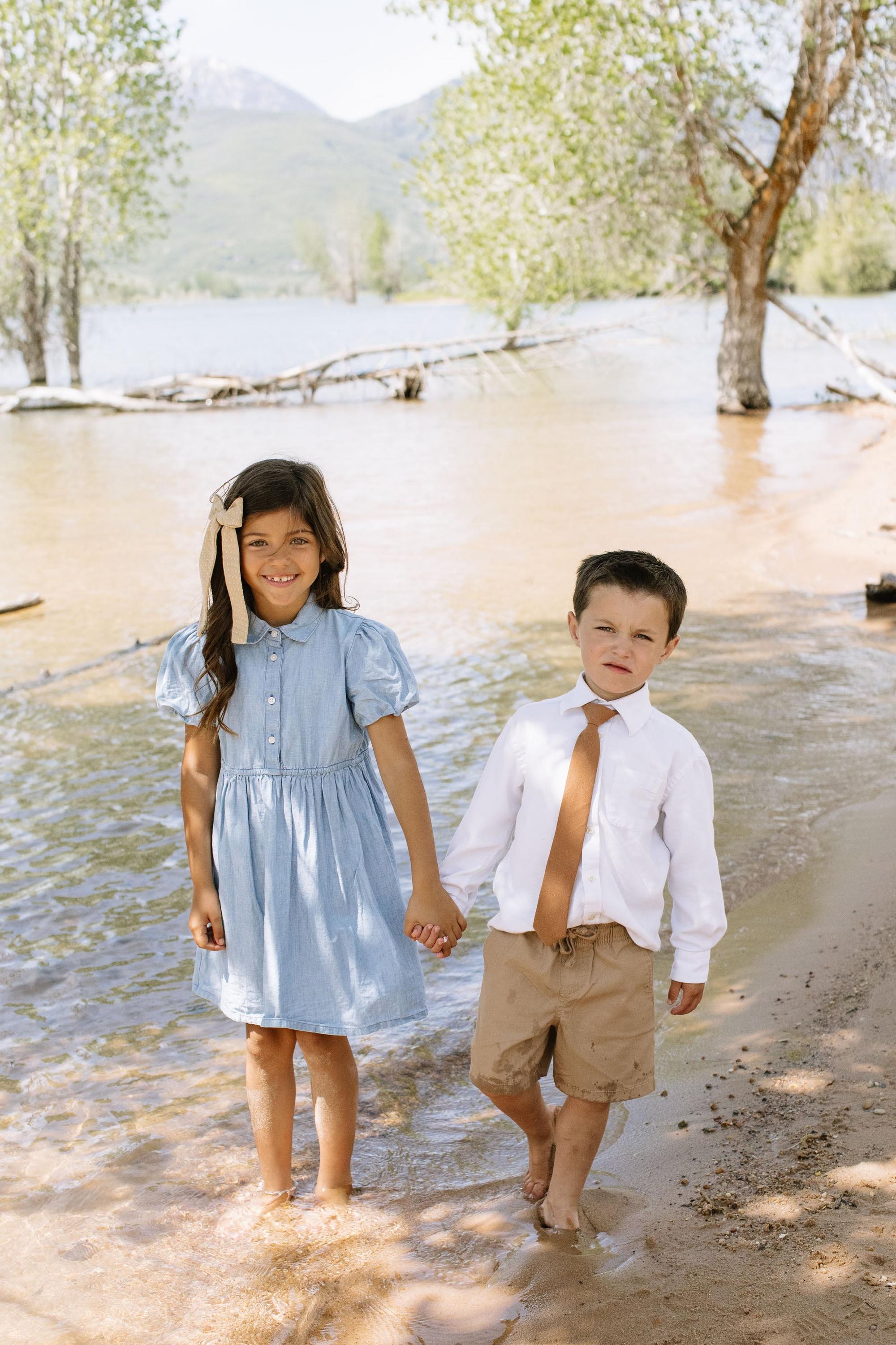 Tan Saddle - Boys Tie