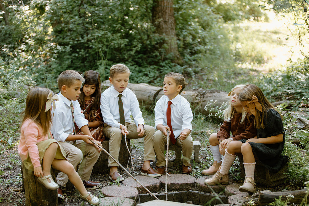 Tan Saddle - Boys Tie