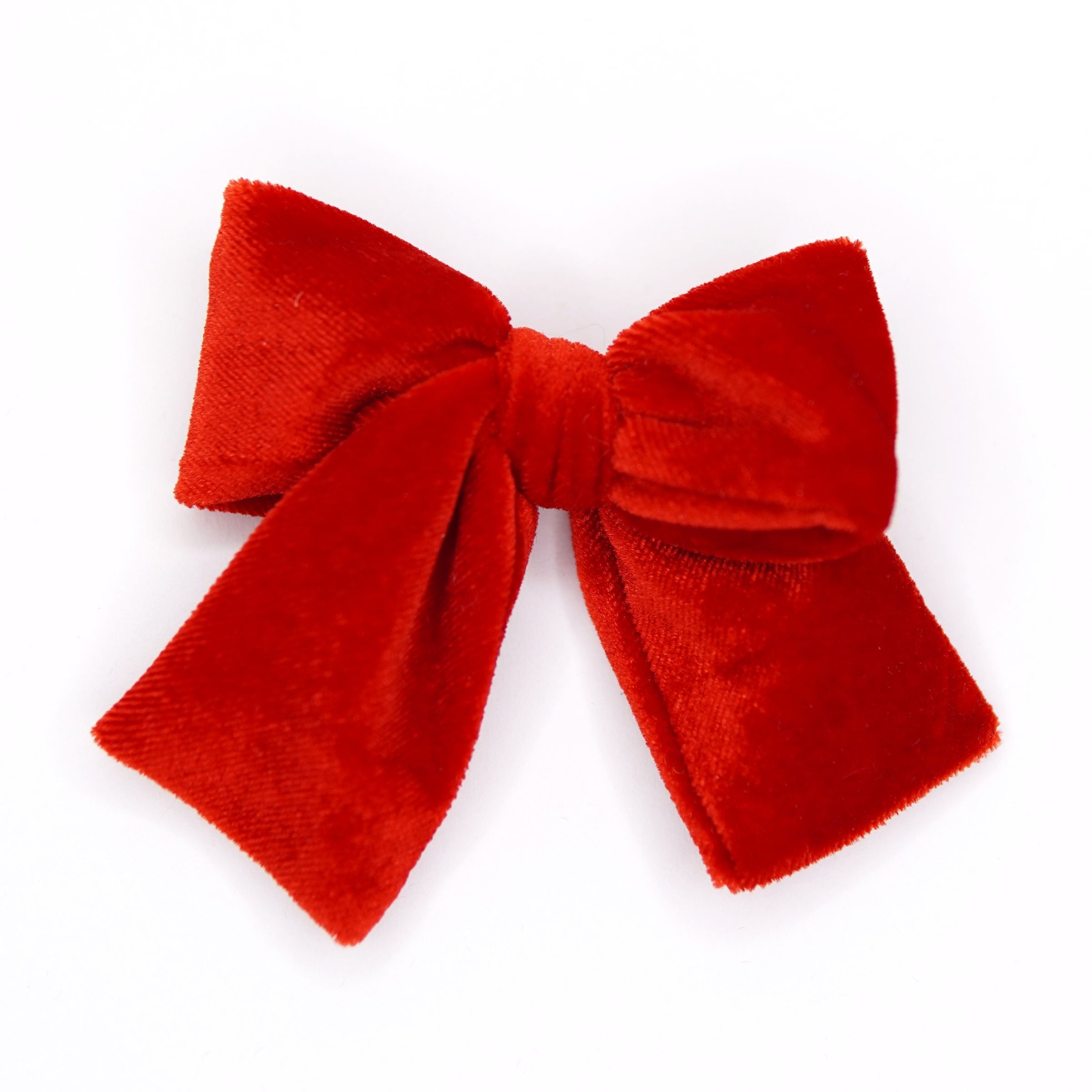 Red Velvet - Petite Hair Bow