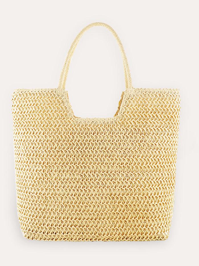 Ring Handle Woven Tote LINTICO