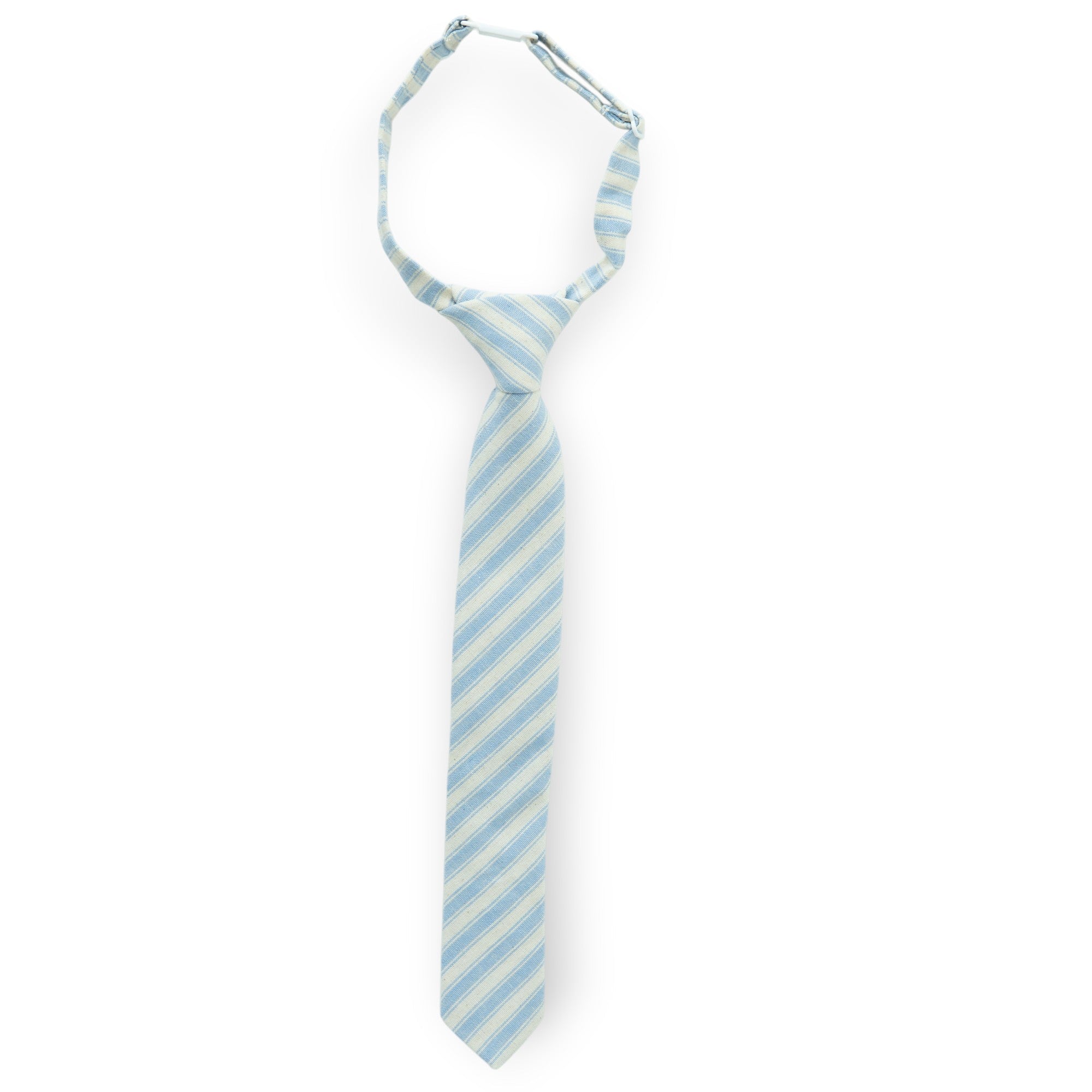 Robin Egg Stripe - Boys Tie