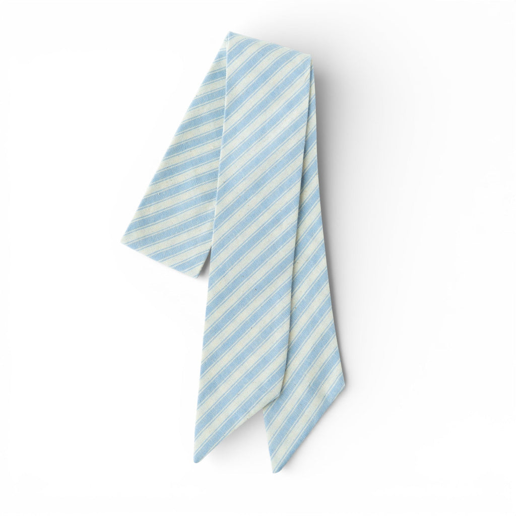 Robin Egg Stripe - Hair Sash