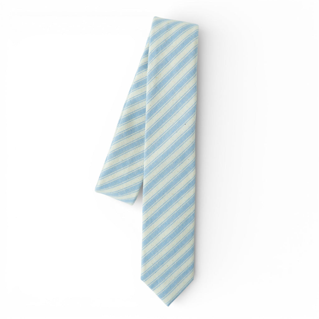 Robin Egg Stripe - Youth Tie