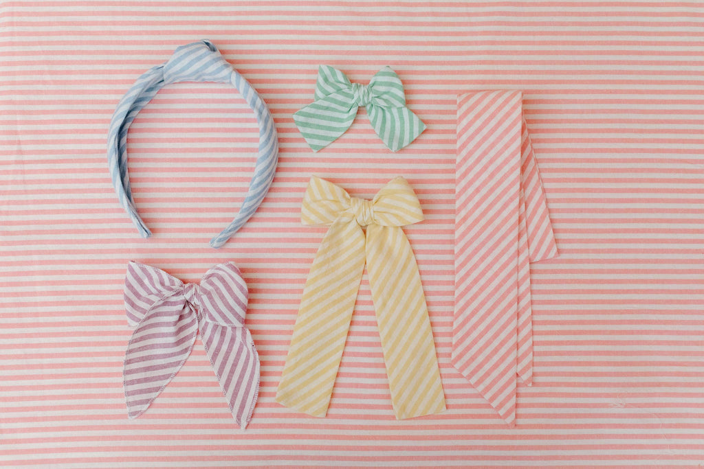 Iris Stripe - Lady Hair Bow